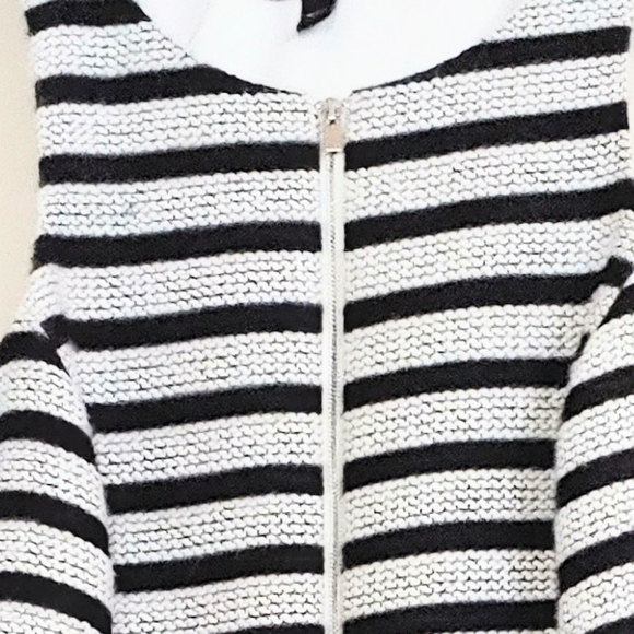 Black and white striped dress - Picture 2 of 2